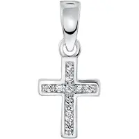 Lucardi Pendentif argent / transparent
