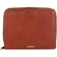Fossil Cuir porte-monnaie Logan RFID Mini Multifunction Brown brun