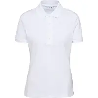 Lacoste Slim Fit Polo pour femme blanc, Unicolore