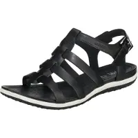 Geox Sandales 'Vega' noir / blanc