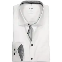 Olymp Luxor Comfort Fit Chemise blanc, Unicolore