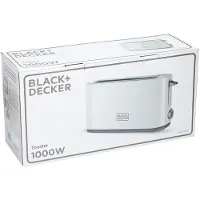 Black & Decker Bxto1001e 100w Toaster Clair One Size / EU Plug 220V
