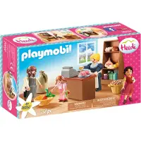 Playmobil , magasin de village de la famille Keller, Heidi, 70257