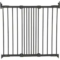 BabyDan Flexi Fit Metal-67-105.5 Cm (55116-2600-10) Safety Barrier Argenté Enfants