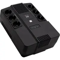 Ewent Line Interactif UPS 600 VA Avec 6 Prises