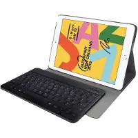 Just in Case Premium Étui Clavier Bluetooth Apple iPad (2020)/(2019) AZERTY Noir