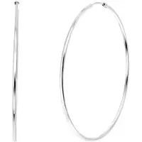 Lucardi Boucles d'oreilles argent