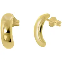 Lucardi Boucles d'oreilles 'Klassisch' or