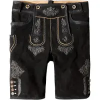 Stockerpoint Pantalon folklorique 'Beppo4' noir