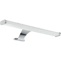 Eglo 98501 VINCHIO LED Applique/plafonnier 9W Lampe de salle de bain miroir Chrome Blanc Blanc chaud IP44