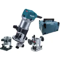 Makita Affleureuse - Défonceuse Makita RT0700CX2J - 710 W - MAKPAC