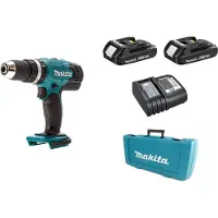 Makita DHP453SYE Perceuse à percussion sans fil 18V, 2x 1.5Ah