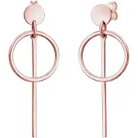 Elli Boucles d'oreilles or rose