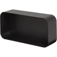 Sealskin Boîte de Rangement Sealskin Brix Wandkubus Grande Noire