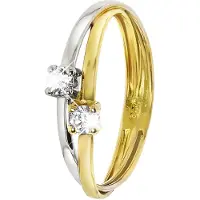 Lucardi Bague 'Klassisch' argent