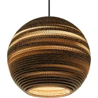 Graypants Scraplight Moon Suspension Natural | Moon 14 (Ø 36 cm)