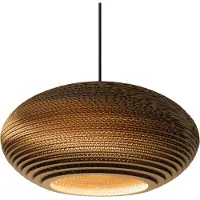 Graypants Lampe suspendue Disc 16 naturel