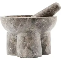 House Doctor Figue Avec Pilon | Kulti | Gris/brun | 259290300