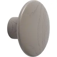 Muuto Dots Wood Lot de Hooks Taupe | Ø 9 cm