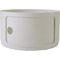 Kartell Componibili Élément Rond Low | White