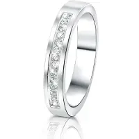Lucardi Bague argent / blanc