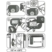 Tetra Thermomètre numérique pour aquarium TH