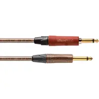 Cordial CSI6PP-METAL-SILENT ENCORE câble d'instrument jack TS 6,35 mm droit silent - jack TS 6,35 mm droit (6 m?tres)