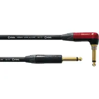 Cordial Cable Guitare Jack Droit /Coudé Silent 3 M