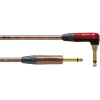 Cordial Cable Guitare Jack/jack Silent Coudé Metal - 3M