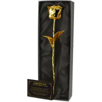 Mikamax Rose l'Infini Plaquée or Dans une Boîte Cadeau