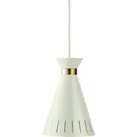 Warm Nordic Suspension , Cone, dimmable, Blanc, Cuisine, Métal, Vintage / rétro