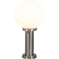 QAZQA Lampadaire d'extérieur moderne en acier inoxydable 50 cm - Sfera