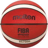Molten Ballon De Basket D'entraînement En Caoutchouc 12f