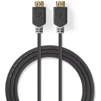 Nedis Premium High Speed ​​HDMI  Kabel mit Ethernet | HDMI Stecker | HDMI Stecker | 4K@60Hz | 18