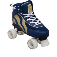 Rio roller - Rio210 - Patins ? roulettes Unisexes pour Enfant, RIO210, Blu (Blu/Oro), 35.5