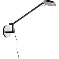 Artemide Applique Murale , Demetra Micro, dimmable, Blanc, Bureau / espaces de travail, Métal, Design