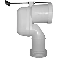 Duravit Coude de raccordement Vario pour sortie verticale de 200 à 240mm, 8990250000