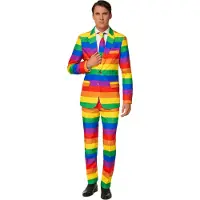 Suitmeister Costume Merchandising Fun de - Rainbow - pour Homme - Standard - Taille M