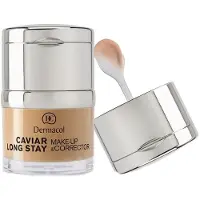 Dermacol Caviar Fond de teint longue tenue avec correcteur, teinte 02 Fair, 30 ml