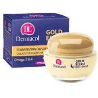 Dermacol Gold Elixir crème de nuit rajeunissante au caviar 50 ml
