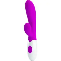Pretty Love Alvis vibromasseur muni d’un stimulateur clitoridien Pink 20 cm