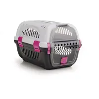 Beeztees Rhino Pet Carrier Gris 51 x 34.5 x 33 cm