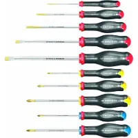 Facom ATW.J10PB Jeu De Tournevis Protwist 10 Pièces - PH/PZ/SL