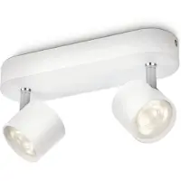 Philips Myliving Star - Lampe à poser - 2 lampes - LED - Blanc