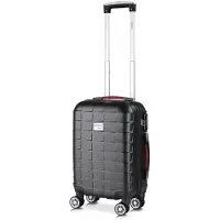 Monzana Valise rigide noire 40L taille M Exopack