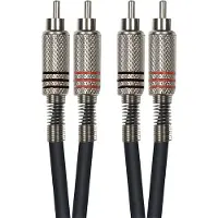 Yellow cable Cordon 2 RCA 2 RCA 6 M