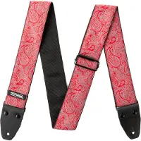 Dunlop Jaquard Strap Paisley Red