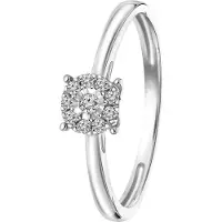 Lucardi Bague argent / transparent