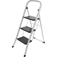 Huismerk Marchepieds acier 3 marches blanc / noir KO-C80001240