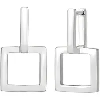Elli Boucles d'oreilles 'Geo' argent